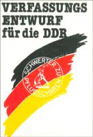 Verfassungsentwurf f�r die DDR